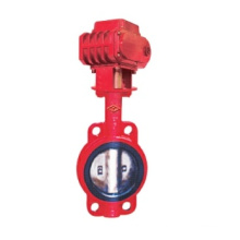 Fire signal butterfly valve cast iron ductile iron pn16